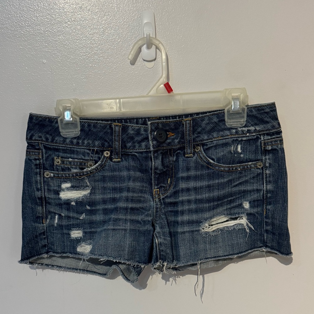 American Eagle Distressed Denim Women Shorts